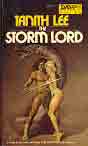 Tanith Lee `The Storm Lord` (  1976 ; cover art by Gino D'Achille)