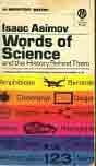 Isaac Asimov `Words of Science`